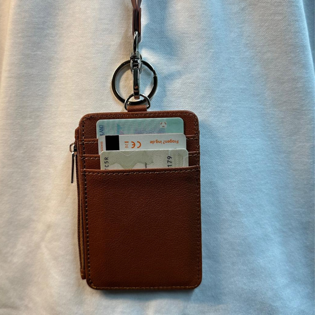 Kartenetui Lite Braun
